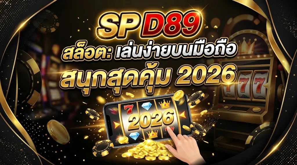 spd89 สล็อต: เล่นง่ายบนมือถือ สนุกสุดคุ้ม 2026